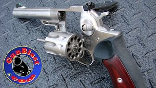 Shooting the NEW Ruger TenShot 22 Long Rifle GP100 Revolver  Gunblastcom [upl. by Enidanreb]