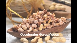 Cacahuates garapiñados sin duda ¡la mejor receta para estas fiestas [upl. by Scammon650]