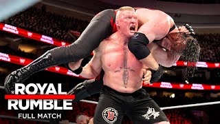 FULL MATCH  Lesnar vs Strowman vs Kane – Universal Title Triple Threat Match Royal Rumble 2018 [upl. by Mitchell]