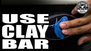 How To Clay Bar Your Car  Chemical Guys Auto Detailing [upl. by Ayik309]