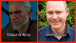 Characters and Voice Actors  The Witcher 3 Updated [upl. by Trembly206]