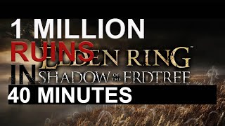 1 Million Runes in 40 Minutes Elden Ring DLC [upl. by Inhsor]