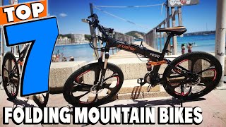 Top 5 Best Folding Mountain Bikes Review in 2024 [upl. by Nonnaehr815]