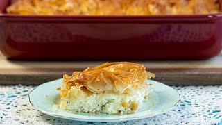 Tiropita Greek Feta amp Phyllo Pie [upl. by Emelia137]