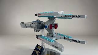 Bluebrixx Pro Star Trek USS Stargazer [upl. by Aivad]