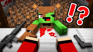 JJ and Mikey ESCAPE From FREDDY APOCALYPSE in Minecraft  Maizen [upl. by Akeit]