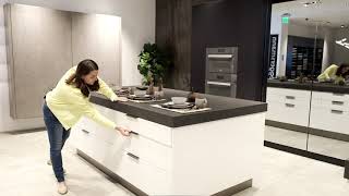 Luxury Kitchen Island with Custom Drawer Inserts [upl. by Aibonez]