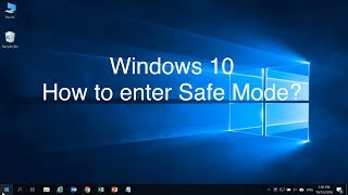 Windows 10  How to enter Safe Mode  ASUS SUPPORT [upl. by Maclay739]