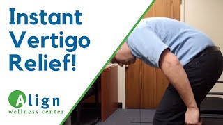 Easy Exercise To Combat Vertigo — Dizziness Relief [upl. by Dorwin]