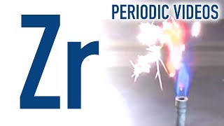 Zirconium  Periodic Table of Videos [upl. by Ellekim]