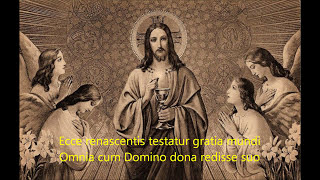 Salve Festa Dies  Catholic Easter Gregorian Chant with lyrics [upl. by Lu]