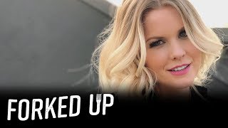 Carrie Keagan Talks Jimmy Kimmel Arnold Schwarzenegger amp Veganism  Forked Up [upl. by Yemiaj467]