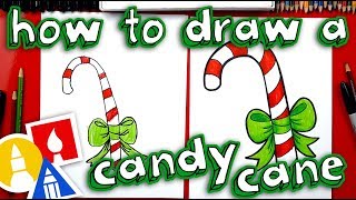 How To Draw A Candy Cane [upl. by Amandi]