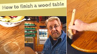 Refinish a Wood Dining Table [upl. by Willie119]