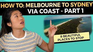 Melbourne to Sydney Drive via the Coast 8 MustSee Stops in Victoria [upl. by Nylarad]