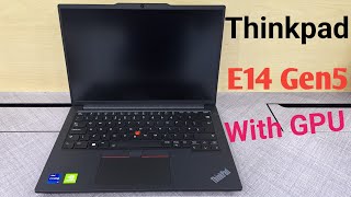 Lenovo Thinkpad E14 Gen5 Unboxing [upl. by Adelpho903]