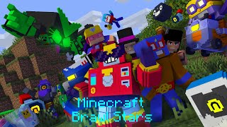 Brawl Stars amp Minecraft Compilation  Minecraft Animation [upl. by Eckel126]