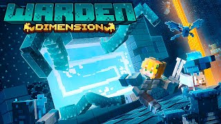 WARDEN DIMENSION  Minecraft Marketplace OFFICIAL TRAILER [upl. by Nanam]