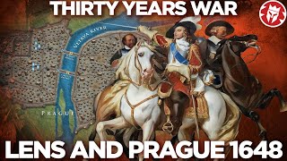 Lens and Prague 1648  the End of the Thirty Years War DOCUMENTARY [upl. by Jary]