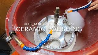 Ceramic polishing process [upl. by Marie]