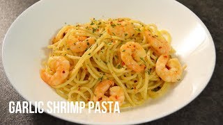 EASY SPICY GARLIC SHRIMP PASTA RECIPE SHRIMP SCAMPI [upl. by Iatnahs92]