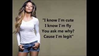 Nicki Minaj  Im Legit ft Ciara Lyrics [upl. by Ahsihat]