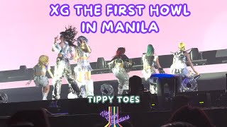 XG First Howl in Manila 4K Fancam Tippy Toes Singalong with ALPHAZ Reupload for higher quality [upl. by Aikenat]