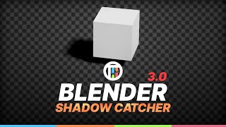 SHADOW CATCHER TUTORIAL  BLENDER 30 EEVEE [upl. by Aldora]