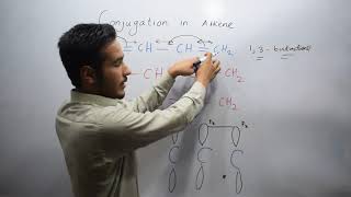 Conjugation in Alkene  Organic Chemistry [upl. by Gabriello]