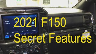 2021 FORD F150 SECRET FEATURES [upl. by Solraced]