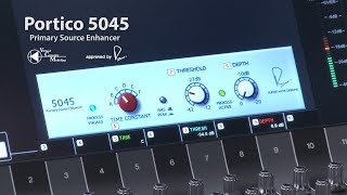 Yamaha RIVAGE PM Using the new Rupert Neve Designs plugin Portico 5045 [upl. by Anelrahs418]