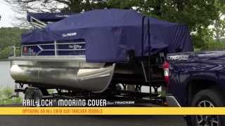 SUN TRACKER QuickLift™ Bimini Top and RailLock™ Mooring Cover [upl. by Ahsakal773]