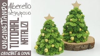 Tutorial Albero di Natale ad uncinetto  Facile e Veloce sub eng y esp [upl. by Shawn]