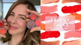 Trinny Talks Lip Glow  Makeup Haul  Trinny [upl. by Giddings]