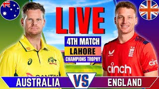 Australia vs England Champions Trophy 2025  Live Cricket Match Today  AUS vs ENG  Last 10 Overs [upl. by Annaert]