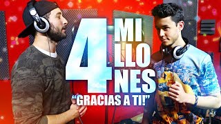 quotGRACIAS A TIquot  ESPECIAL 4 MILLONES  ElMele ft TheGrefg [upl. by Chubb]