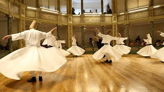 The Sufi Whirling Dervishes  Istanbul Turkey [upl. by Gnas851]