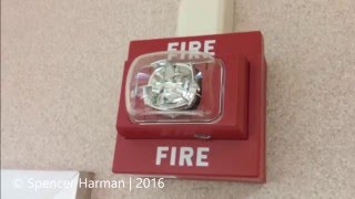 East Noble High School Fire Drill Audio 4292016 [upl. by Norrie]