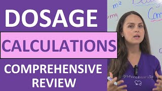 Dosage Calculations Nursing Practice Problems amp Comprehensive NCLEX Review [upl. by Avid989]