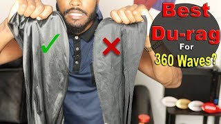 How 2 Pick Best Durag For 360 Waves Silky vs Poly vs Velvet [upl. by Polito]