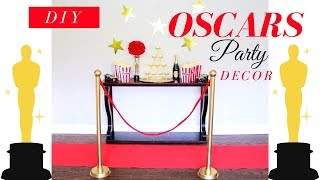 DIY STANCHIONS  DIY OSCARS PARTY DECOR [upl. by Suzy905]