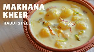 Makhane Ki Kheer Recipe  Makhana Kheer Recipe Hindi [upl. by Vivianne]