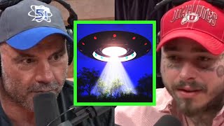 Joe Rogan amp Post Malone Talk Aliens and UFOs [upl. by Anaej]