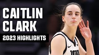 Caitlin Clark 2023 NCAA tournament highlights [upl. by Oicnanev917]