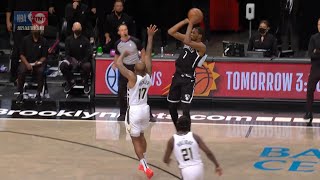 Kevin Durant saves the Nets 😲 Bucks vs Nets Game 7 [upl. by Eidnahs]