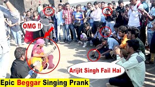 Beggar Singing English Songs  Prank Gone Emotional😢  Pranks In India  The Japes Uncut [upl. by Hannan]