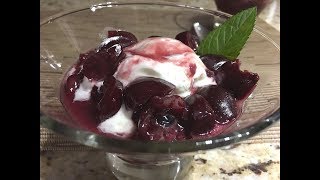 Cherries Jubilee Recipe • Elegantly Delicious  Episode 330 [upl. by Haroun]