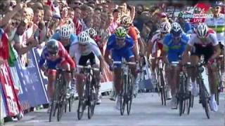 Cycling UCI Road World Championships 2011  Mark Cavendish Elite Race Winner Full HD [upl. by Ahsam]