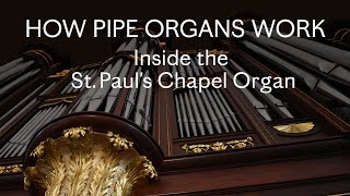 How Pipe Organs Work Inside the St Paul’s Chapel Organ [upl. by Mireielle]