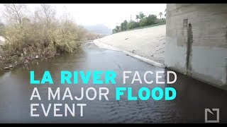 HESCO FLOOD PROTECTION  LA RIVER CASESTUDY 2016 [upl. by Ibbie594]